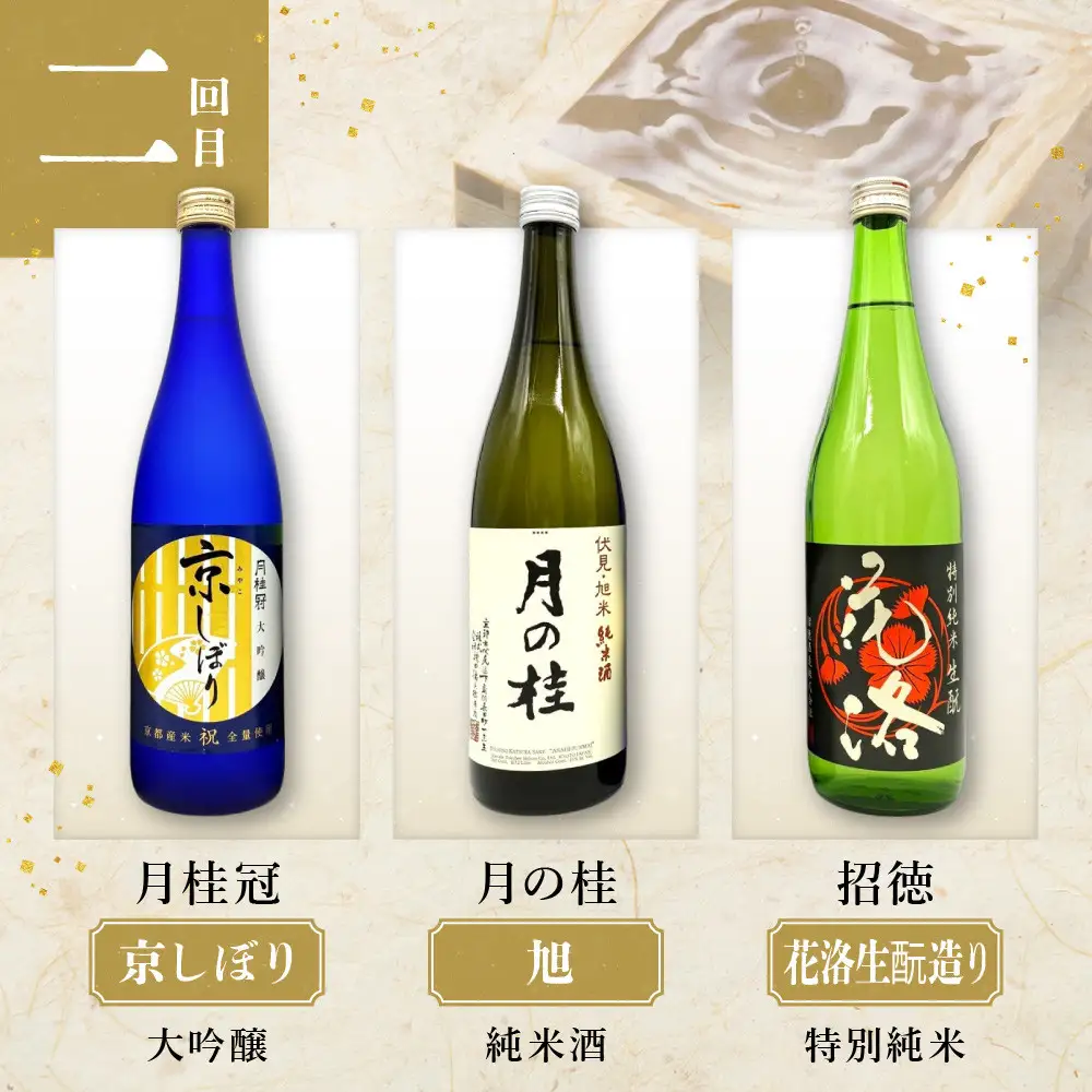 ＜定期便・毎月3本×6ヵ月＞【吟醸酒房 油長】京都伏見の酒 18蔵飲み比べ2