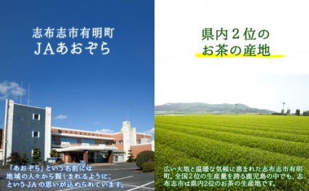 t009-002　【定期便6ヶ月】まじめな甚兵衛どんの有明茶