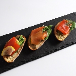 《スモークサーモン3種セット》計480g (紅鮭･トラウト･アトラン 各240g×2)【Kaori-薫】 [1153]