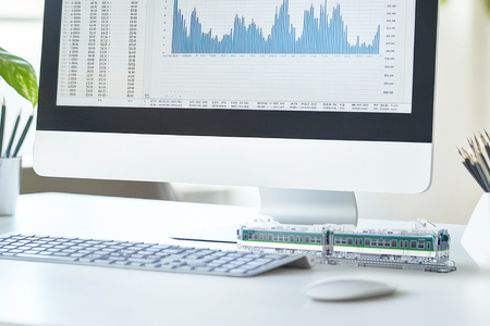 《京阪電車600形 立体組立キット「3Dアクデン」》アクリルスタンドの新境地 [1165]