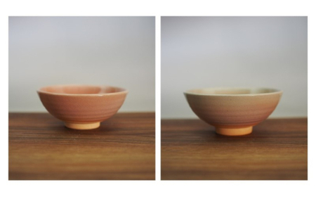 萩焼 夫婦茶碗 2客 セット 木箱入 茶碗