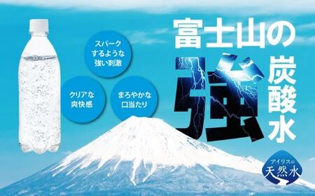 強炭酸水 最短3日 ラベルレス PET500ml×2箱（48本入） 炭酸