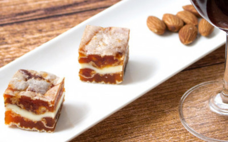 MZ15　市田柿ミルフィーユ（燻蒸）3本セット // 長野県 南信州 干し柿 干柿 高級 ドライフルーツ 銘菓 特産 贈答 ギフト スイーツ ミルフィーユ 和スイーツ