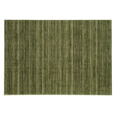 【サイズ200×250cm】カーペットラグ　さらさらふわふわ長続き(リュストル)　色:モスグリーン【1211465】