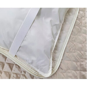 枕カバー Mサイズ 43×63cm アイボリー 美髪 ケア シルク 100% サテン 枕パッド 枕パット 枕 カバー 洗える シルクの枕カバー 髪 美容 日本製 寝具 大阪 大阪府 岸和田市