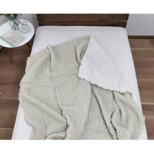 ブランケット シングル 140×200cm ベージュ シルク使いのふわふわブランケット ガーゼケット 綿毛布 肌掛け 肌掛け布団 肌布団 掛け布団 布団 寝具 ふわふわ シルク 綿100% 日本製 大阪府 岸和田市