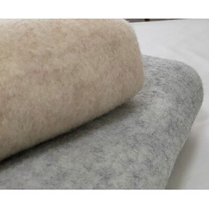 ひざ掛け 毛布 70×100cm グレー 洗える ウールとコットンのリバーシブル ブランケット ハーフケット 膝掛け 肌掛け オールシーズン ふわふわ ウール 綿100% 日本製 大阪 大阪府 岸和田市