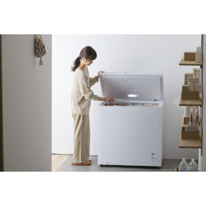 冷凍庫 上開き冷凍庫 199L ICSD-20B-W ホワイト