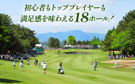 土日祝1名様ゴルフプレー券キャディ付 BHBB001 ゴルフ場 ゴルフ場