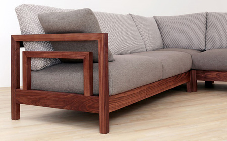 （レッドオーク）AUTHENTICITY SOFA C CORNER LA（ライトアッシュ） No.1125-01