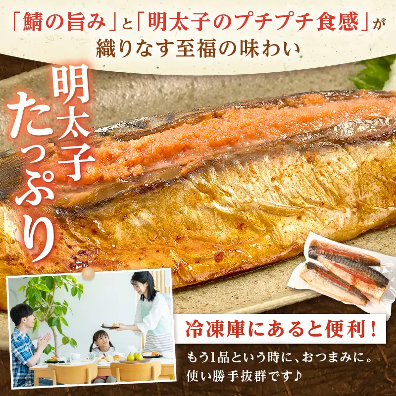 さば明太 9尾【B4-043】