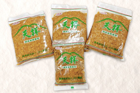 味噌 天拝味噌 850g×3袋 420g×1袋 [山口農産 福岡県 筑紫野市 21761232]