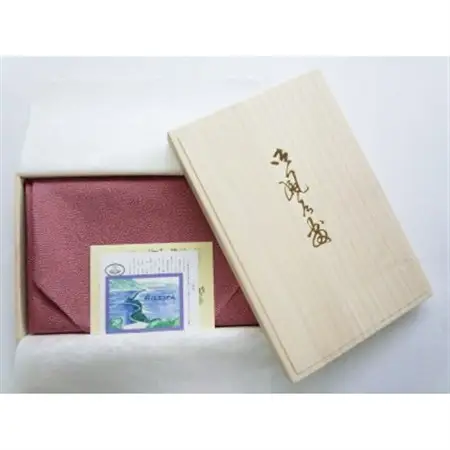 友禅風呂敷 鮫小紋(薄蘇枋/深川鼠) 1枚_装飾品・工芸品  鞄・バッグ かばん カバン_【1082349】