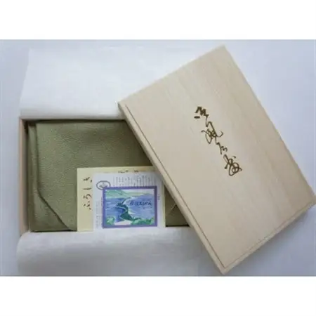 友禅風呂敷 鮫小紋(抹茶/灰色) 1枚_装飾品・工芸品  鞄・バッグ かばん カバン_【1082351】