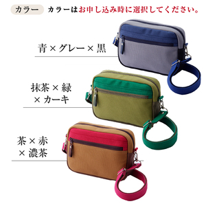 靴職人が作る帆布バッグ（8号帆布のポーチショルダー）　【0062-007】生活雑貨 ｼﾝﾌﾟﾙ ｶｼﾞｭｱﾙ ﾅﾁｭﾗﾙ 雑貨 ｼｮﾙﾀﾞｰ 肩掛け