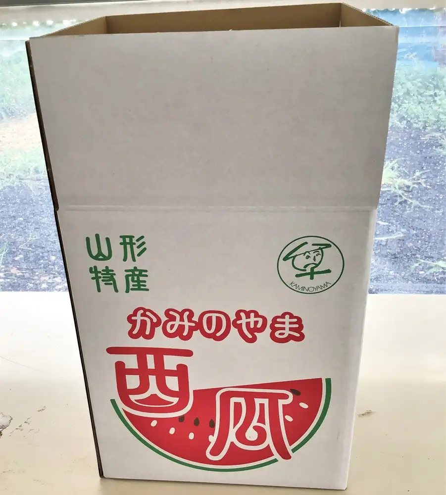 【フルーツ王国直送！】山形の小玉すいか（ひとりじめBONBON）１個　0033-2601