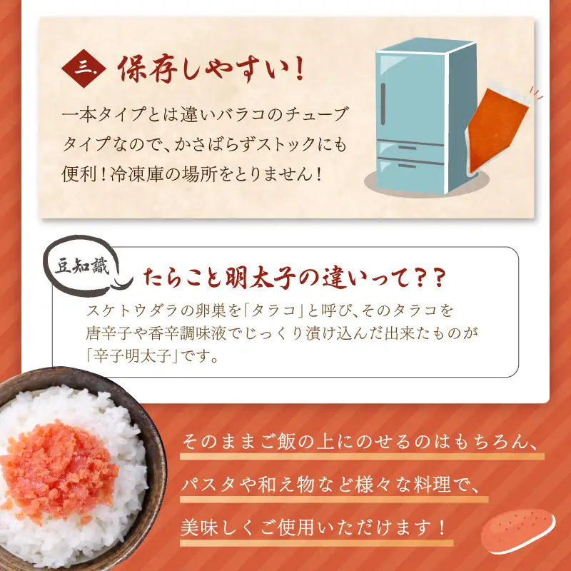 訳アリ!博多辛子明太子バラコ 2kg【A6-026】