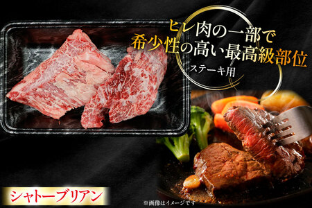 牛肉 宮崎牛 希少部位 シャトーブリアン 2枚 計300g [ローカルブランディング 宮崎県 日向市 452061396]