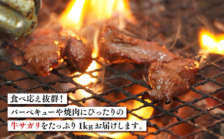 【レビューキャンペーン】『レジェンド精肉店』としてTVに取りあげられた大人気精肉店！平川サガリ(牛)　約1㎏［hi-0029-005］