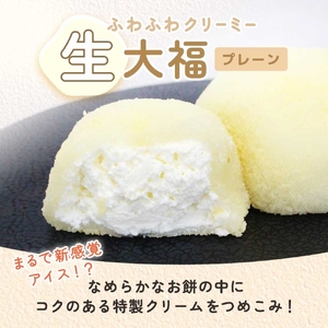 ごろごろ豆大福 ふわふわクリーミー生大福プレーン 各6個入り(MP-13)