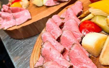 【全6回定期便】熊本県産あか牛ローストビーフ 約200g ローストビーフ BHAS055