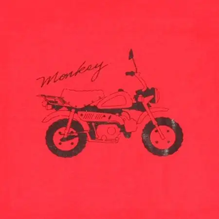 Monkey Tシャツ (キッズ)【130サイズ　レッド】【1644667】