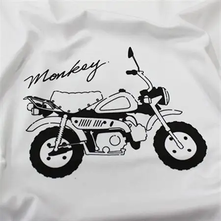 Monkey Tシャツ (キッズ)【120サイズ　ホワイト】【1644675】