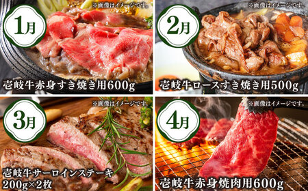 【全12回定期便】壱岐牛年間定期便 [JBO162] 肉 和牛