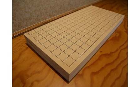 GS-02【 碁盤 】新桂 7号 接合折盤 囲碁 将棋 木工品