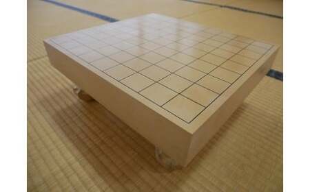 SS-25【 将棋盤 】新桂 20号 接合盤 足付き 駒台 セット 囲碁 将棋 木工品