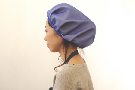 コスメキャップ　Fees de la nuit（ショートヘア用）（ディープグレー）　１個