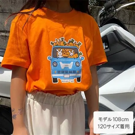 T360 Tシャツ(キッズ)【120サイズ　オレンジ】【1644691】