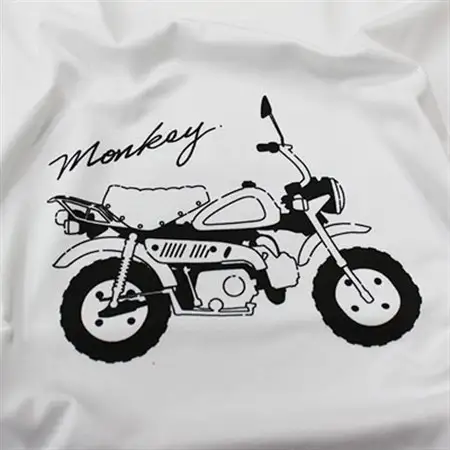 Monkey Tシャツ (ユニセックス)【XLサイズ　ホワイト】【1644774】