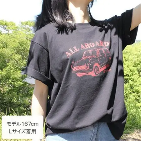 N360 Tシャツ (ユニセックス)【Lサイズ　ブラック】【1644804】