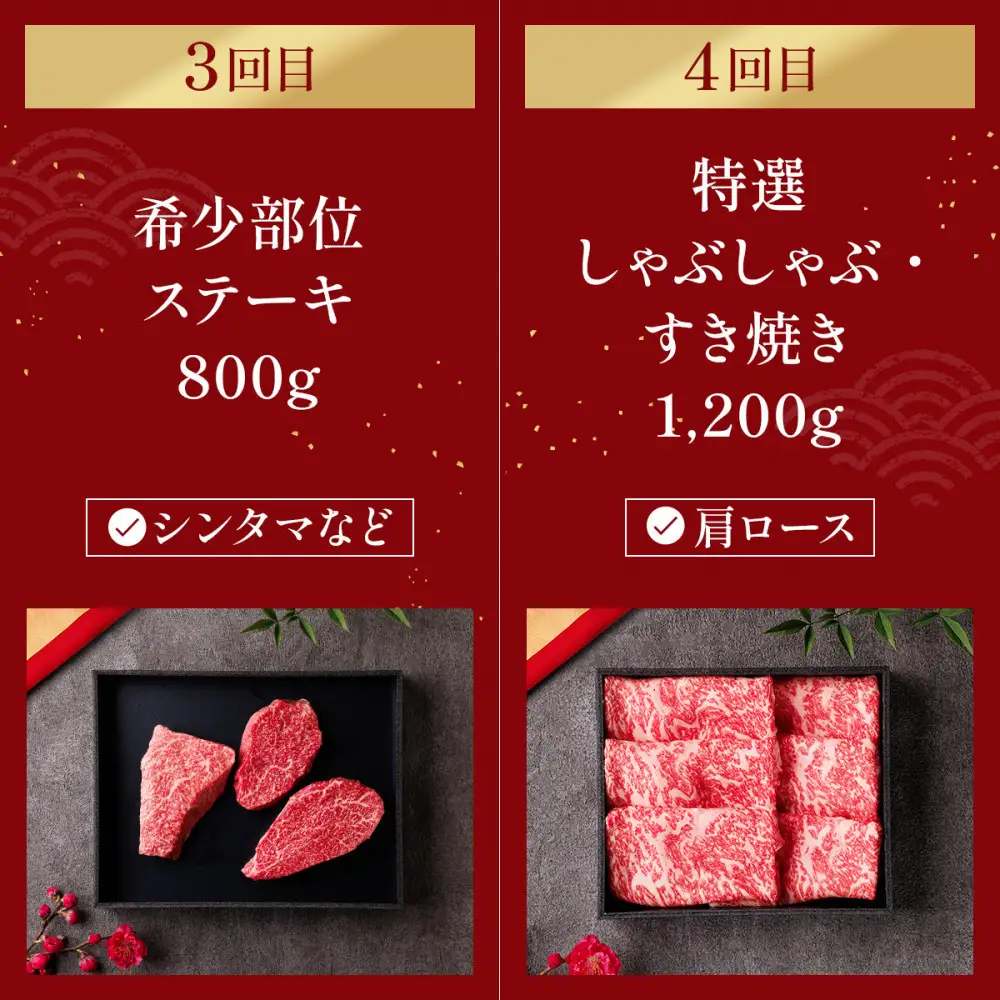 【和牛セレブ】神戸牛 定期便「ファーストクラス」（定期便６回）