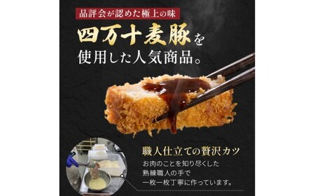 四万十麦豚 豚カツ （約100g×5枚）麦豚 トンカツ 冷凍 背ロース Ahc-17