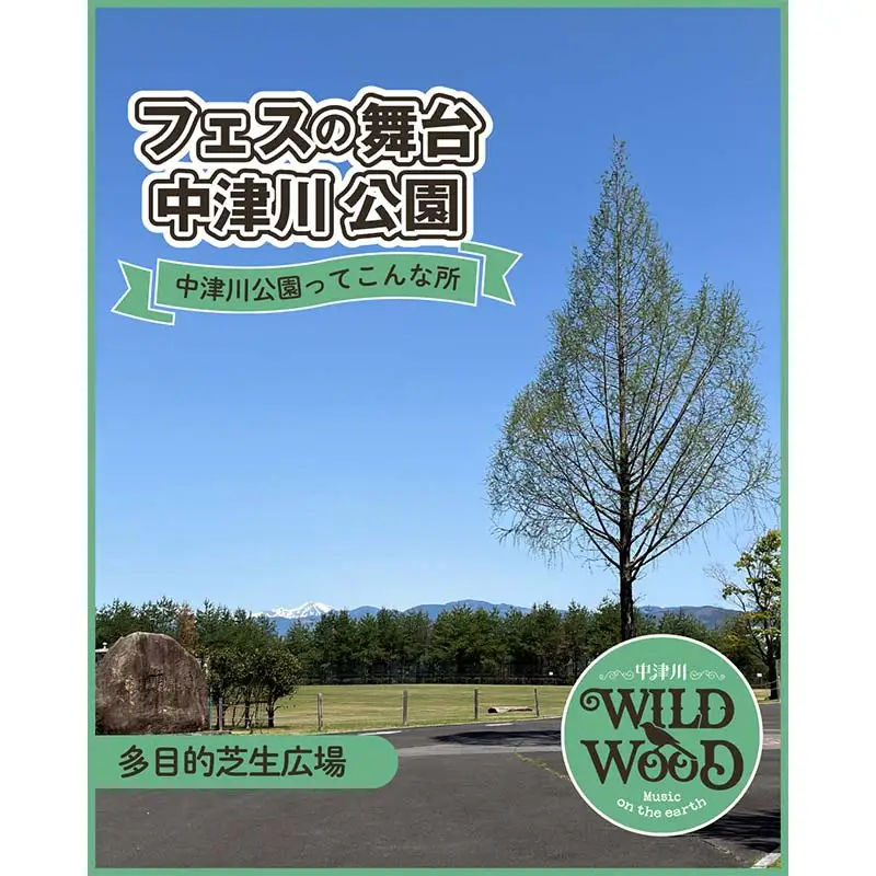 【数量限定】野外音楽フェス 「中津川 WILD WOOD 2026 」 9月19日 1日券 （大人1名、中高生1名） フェス ロック ミュージック 観光 旅行 イベント ロックフェス ライブ 音楽 祭 キャンプ F4N-2337