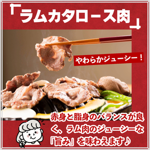 秘伝 の タレ漬け 熟成 ジンギスカン・ラムカタロース 120g × 3個 【 元祖「あんべ」 遠野ジンギスカン 】ラム肉 羊肉 仔羊肉 カタ肉 肩肉 味付 冷凍 小分け 惣菜