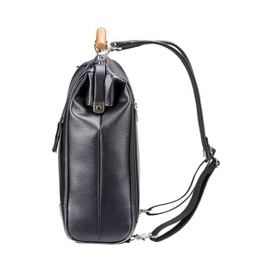 【高島屋選定品】豊岡鞄 YOUTA エルク 3way 縦ダレス (YK3ME) ブラック / 木和田正昭商店 ダレスリュック ダレスバッグ 縦型ショルダー 手持ち リュック A4ファイル対応 14インチノートPC収納