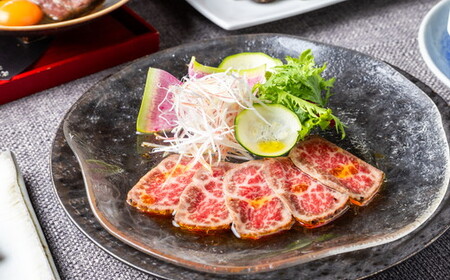 銀座「花蝶」松阪牛肉づくしディナー　ペアお食事券【10-73】