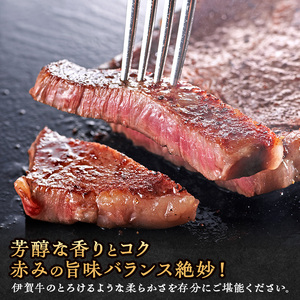 肉の横綱　伊賀牛　サーロイン　ステーキ　250g×2枚 ／ 冷凍発送　産直　自家牧場　名産牛　特産　三重県　名張市　奥田　オクダ