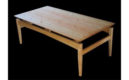 【2027年3～5月お届け】　　【Air table】天然無垢材のローテーブル