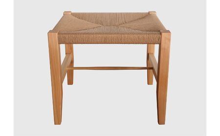 【2027年3～5月お届け】　　【K stool】想いを編んだスツール