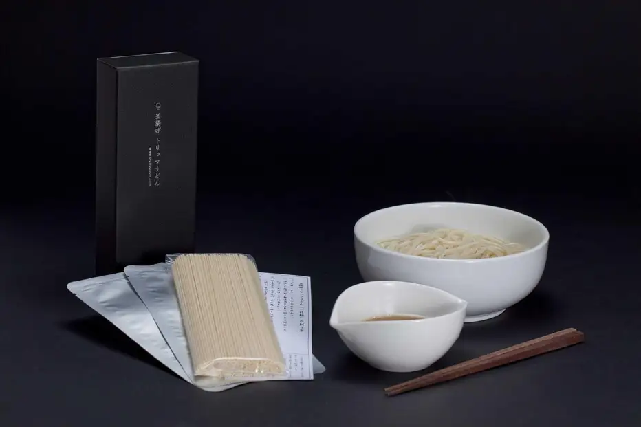 釜揚げトリュフうどん（4食入）トリュフスープ福岡市内製造 | 麺 食品 加工食品 人気 おすすめ 送料無料