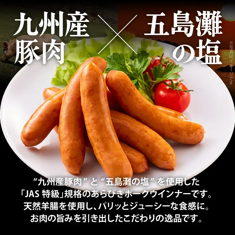  ウインナー 924g 九州産豚肉100％ あらびきポークウインナーセット 6パック
