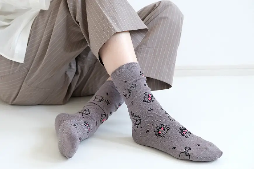 konan socks 3色セット（23～25サイズ） [レッグニット中村 愛知県 江南市 ko23btu280003]