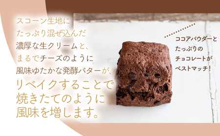 国産発酵バター仕込み濃厚リッチな九州産生クリームスコーン 濃厚ショコラ 7個セット | お菓子 菓子 おかし 洋菓子 焼き菓子 イギリス菓子 濃厚 ショコラ ショコラスコーン チョコスコーン おやつ デザート スイーツ 手作り ティータイム アフタヌーンティー 大分県 中津市