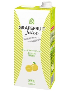 三井農林 WN(ホワイトノーブル紅茶) グレープフルーツジュース 1L×6本 グレープフルーツジュース 濃縮還元 100％ ホワイトノーブル 1L 1000ml 6本 紙パック ストレート アレンジ グレープフルーツ 飲料 日東紅茶 業務用 優雅 贅沢 ティータイム 山梨県 北杜市 [h347]