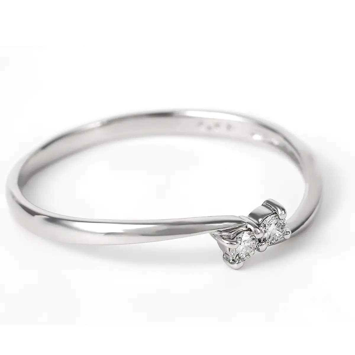 プラチナ　ダイヤ　0.05ct　リング　R953DI-P2 NSAN006