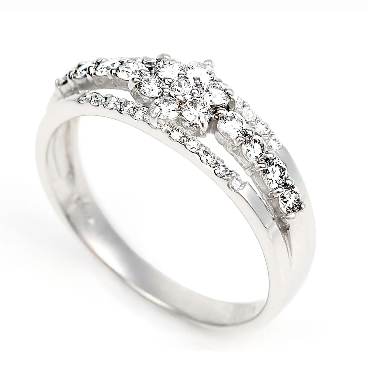 プラチナ ダイヤ リング 0.45CT R3363DI-P NSAN008